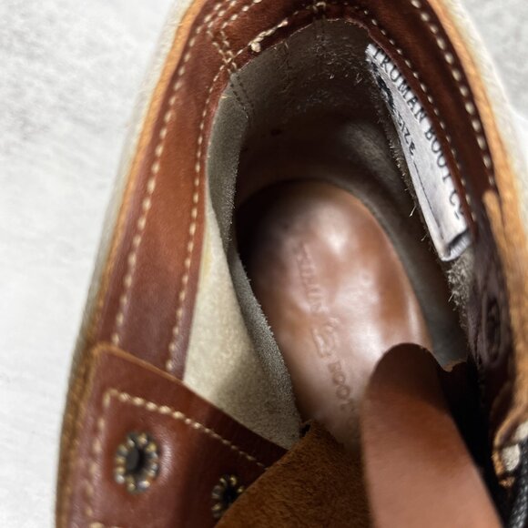 Truman Rambler Leather Vibram Soles Moc Toe Boots - Men's Size 10.5 - Gray - Picture 10 of 10